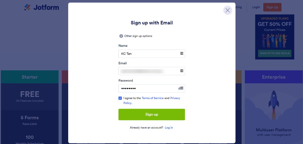 Creating WordPress Contact Form Without Plugins (& without coding)